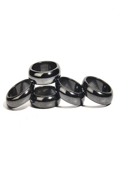

hematite stone rings for women men magnetic energy balance rings5189113, Silver