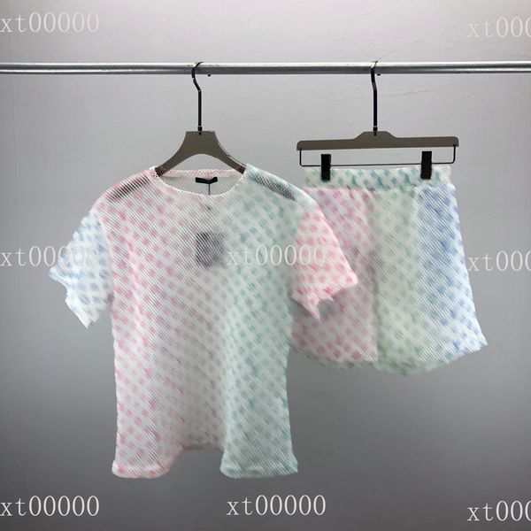 

22ss designer letter printed t shirts tee fashion sweatshirt high street short sleeve summer casual t-shirt breathable men women crew neck t, Black;brown