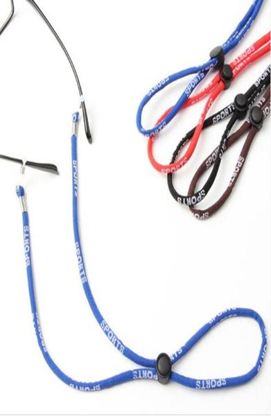

10pcs quality whole adjustable sporty glasses string neck held strap eyeglasses cord muticolor glasses rope 60cm 8079941