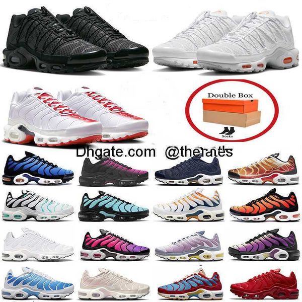 

utility tn plus men toggle running shoes sneaker tns triple white red metallic silver fire ice hyper sky bule university red women trainers