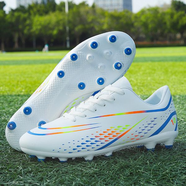 

safety shoes men's football boots tf/ag hard-wearing lightweight cleats soccer shoes anti-collision lace-up outdoor sport shoes 230713, Black;brown