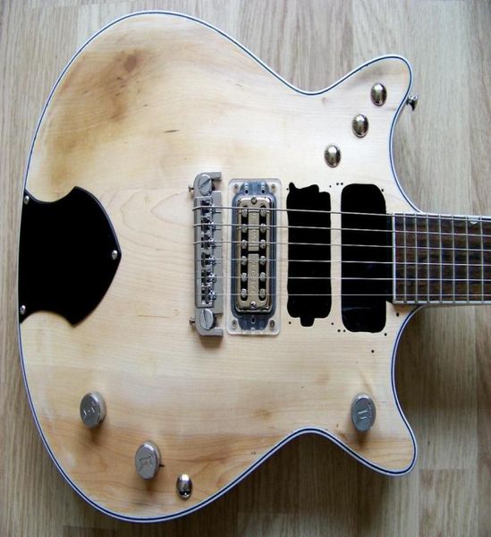 

salute malcolm young the beast double jet acdc tribute relic natural sg electric guitar wraparound bridge grover tuners bishop 6973168