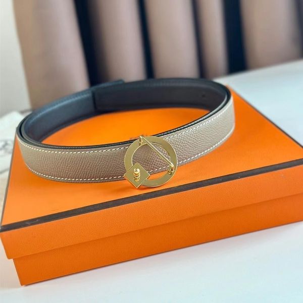 

designer belts men designer brand luxury double buckle belts women's fashion leather belts for men classic casual double-sided waistban, Black;brown