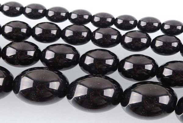 

wojiaer 614mm black quartz stone beads for jewelry making diy needlework spacer round natural lots bulk dby9106421652