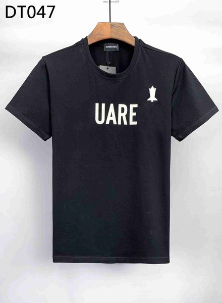 

men's t-shirts 2023 new mens designer t shirt italy fashion tshirts summer t-shirt male soft and comfortable 100% cotton 1147 dsquare, White;black