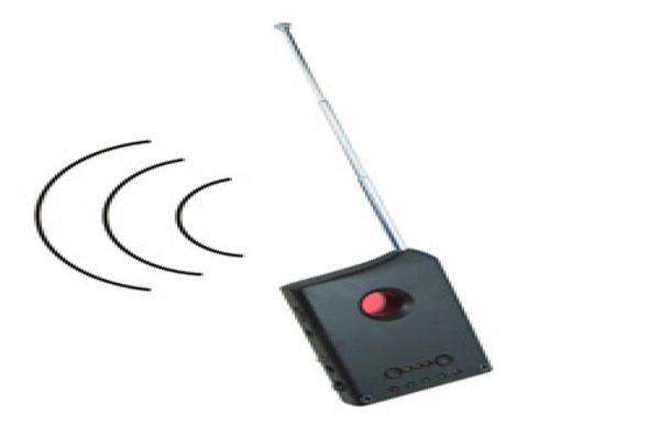 

wireless fnr fullfrequency detector radio wave signal detect gsm device finder laser lens rf signal detector4737376, Silver