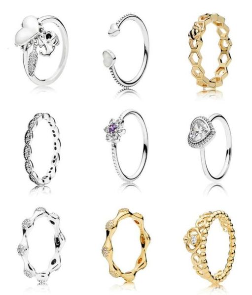 

new 100 925 sterling silver ring 197187 191045en23 167116en16 190923cz 190990acz 190929cz 197295cz 167295cz gift14691298521623