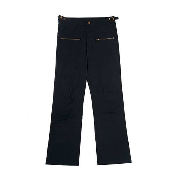 

women s pants s micro trumpet workwear felling pants are loose 230713, Black;white