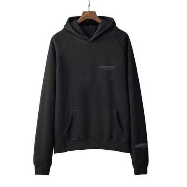 

mens hoodies sweatshirts classic letter high street loose autumn and winter hooded long sleeved sweater man uk7f, Black