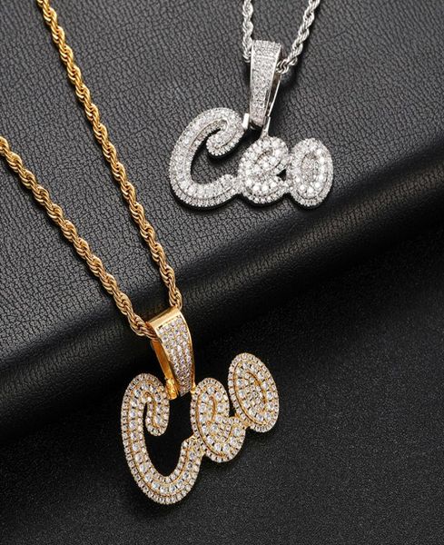 

ling hip hop custom 26 letters name pendant necklace 18k real gold plated jewelry7076356, Silver