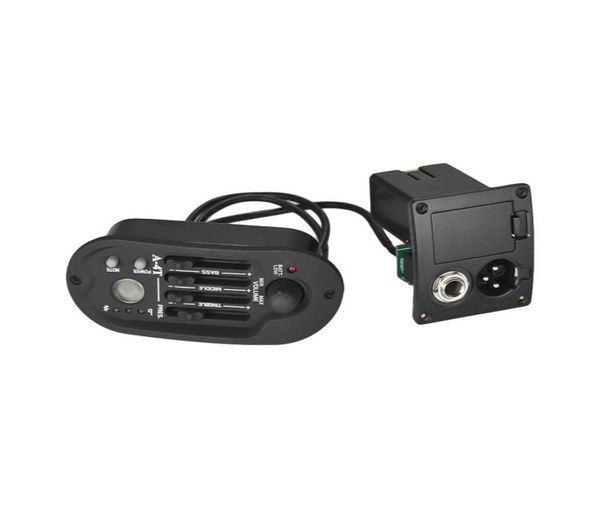 

acoustic guitar 4band eq equalizer tone volume preamp piezo pickup guitar pickup with lcd display6647451