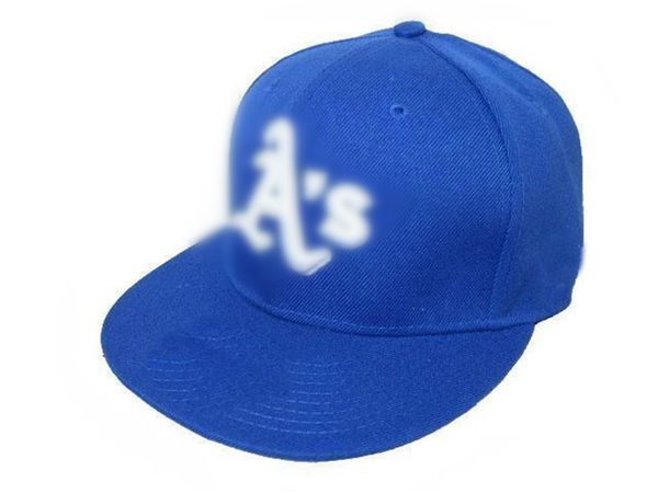 

selling athletics as_ letter baseball caps casual outdoor sports casquette for men women wholesale fitted hats h9-7.13, Blue;gray