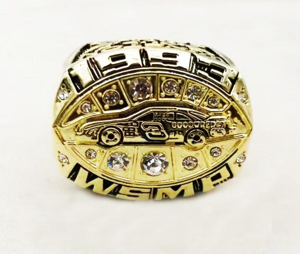 

size 615 whole men fashion jewelry 1993 nascar race championship ring alloy sports fans collection souvenirs christmas friend5416674, Golden;silver