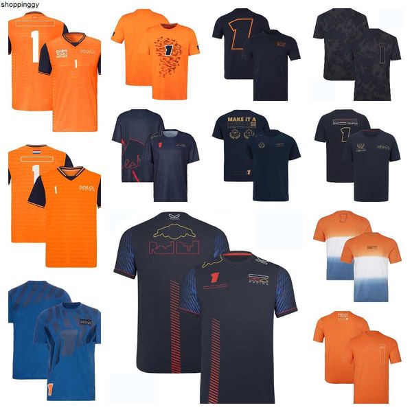 

men's t-shirts f1 new t-shirt sports short-sleeved high-quality clothing f1 team 2023 t-shirt outdoor sports breathable racing suit, White;black