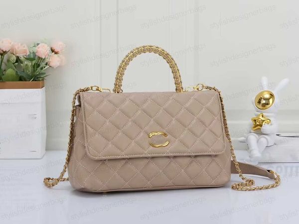 

designer bags brand fashion shoulder cross bag rhomboid gold chain bag women's luxury large capacity flap hand bag evening bags stylish
