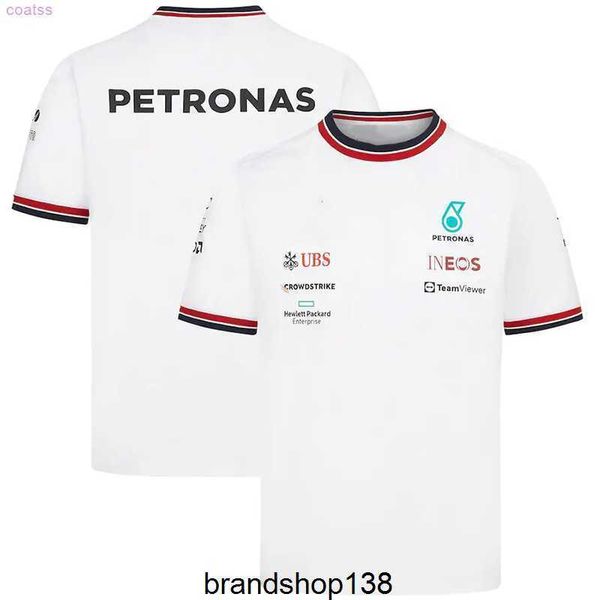 

men's t-shirts t-shirts rally team keto f1 2023 season motorsport breathable short sleeve, White;black