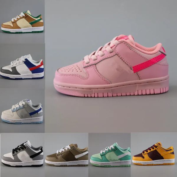 

dunks chunky kids shoes athletic outdoor boys girls casual fashion leather boy girl athletic children walking sports trainers 24-37, Black