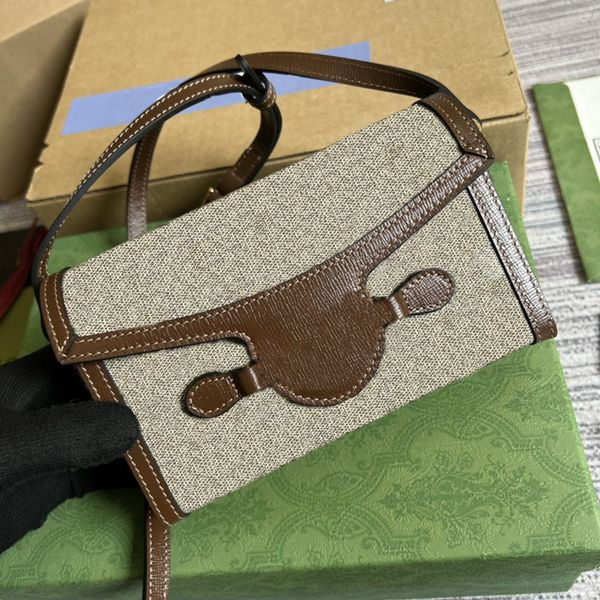 

designer mini canvas and leather bag for women shoulder bags fashion handbag