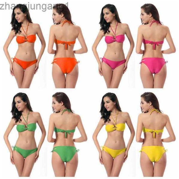 

2023 designer fashion bikini swimsuit t shirt, White;black