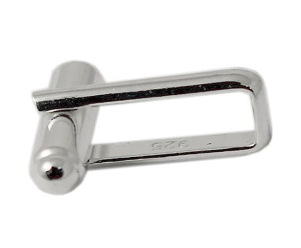 

beadsnice cufflink finding backing 925 pure silver cufflink parts for diy project mens jewelry cufflink bullet back whole id 24106636, Slivery;crystal