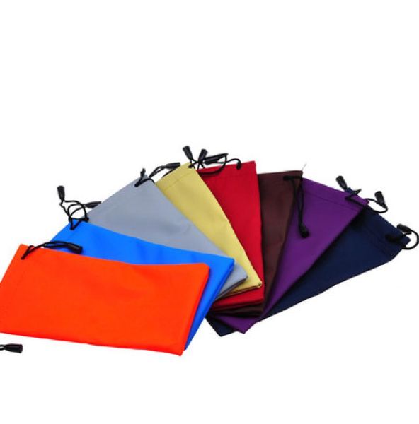 

new cellphone pouch eyeglasses bag sunglasses 3d glasses case waterproof holder soft dust pouch drawstring bag eyeglasses bag2379544