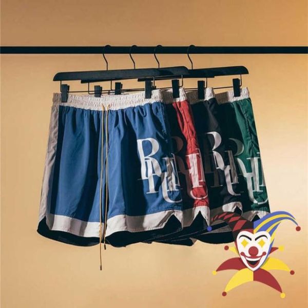 

patchwork shorts men women 1 1 casual high street pockets hip hop breeches2001719, White;black