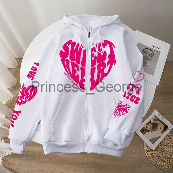 

men's hoodies sweatshirts men's hoodies sweatshirts retro print women loose y2k clothes hooded letter graphic high street harajuku, Black