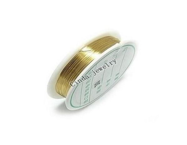 

10rollslot jewelry findings components cord copper wire for diy fashion craft gift wi28484977, White;red