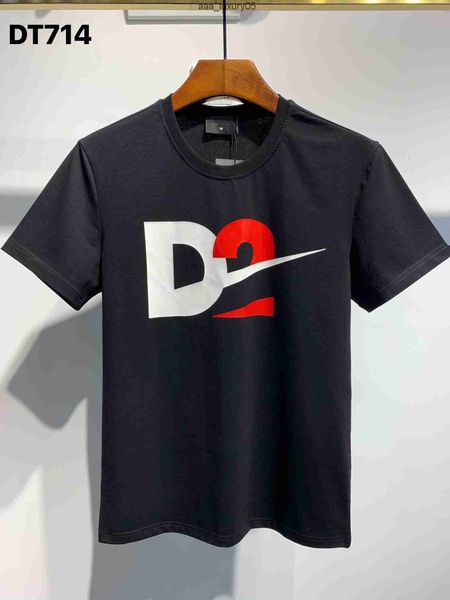

20+ color casual tee icon printed men t shirt fitness t-shirts mens shirts sleeve m-3xl clothes q1bx# dsquare d2 dsqs dsq2s dvbd, White;black