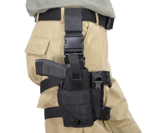 

1000d nylon universal tactical drop leg thigh holster hunting army airsoft pouch case holsters2950426