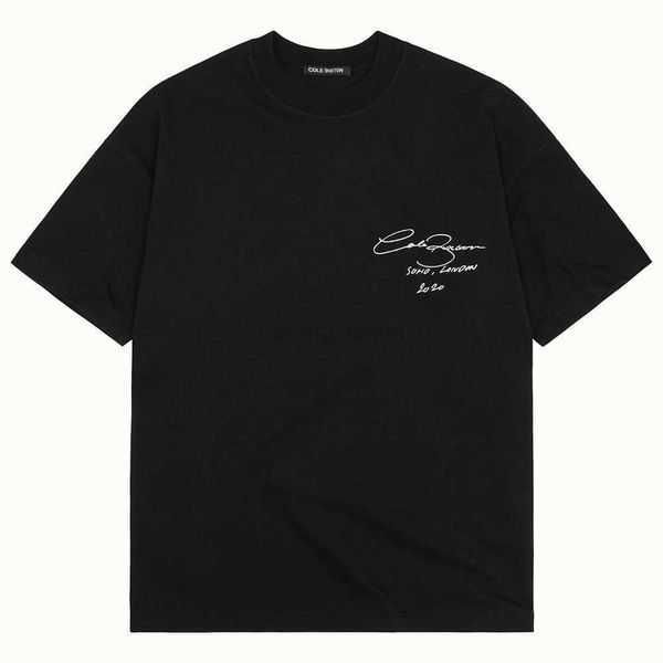 

mens designer t shirt cole buxton t shirt oversized t shirts men women high-quality 100% cotton short sleeves summer casual men clothing coa, White;black