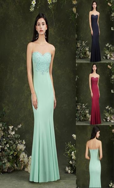 

new arrival fashion mermaid long prom dresses for women formal occasion evening dresses in stock cps18997347386, Black