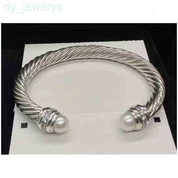 

bangle men luxury designer twisted gold x double dy wire chain bracelet jewelry designers bracelets jewelrys love women sliver fashi dhelk, Black