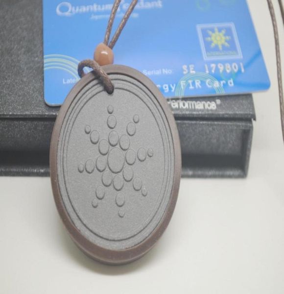 

10pcslot quantum scalar energy pendant 6000 7000 ions with test video most powerful neg ions pendant w rubber4624453, Silver