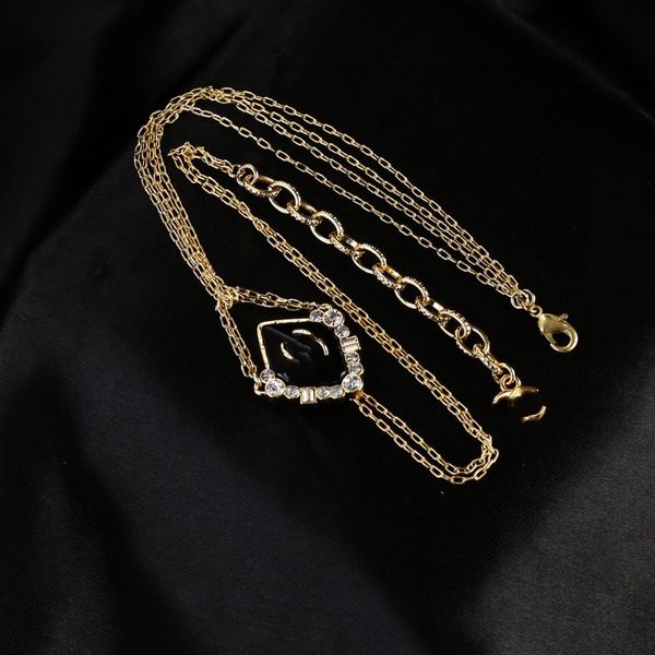 

20 style designer pendant chain necklace women chain crystal ccity pearl necklace women jewelry channel accessories c ax32i, Silver