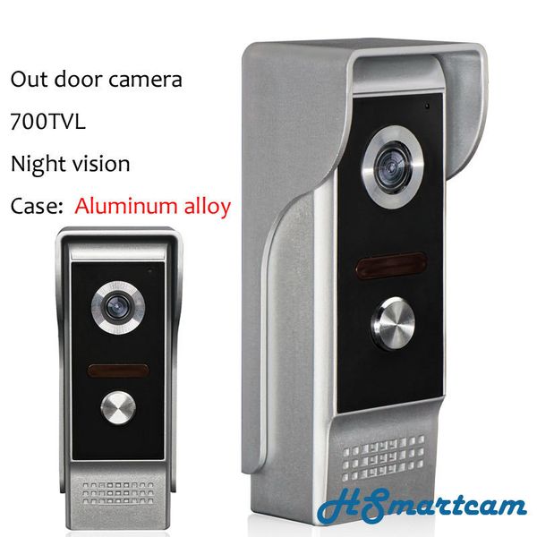 

smart lock home security out door camera 700tvl night vision case aluminum alloy for video intercom doorbell system door phone bell 230712