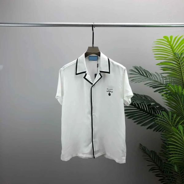 

spring and summer new high grade cotton printing short sleeve round neck panel t-shirt size: m-l-xl--xxxl color: black white oversized at, Black;brown