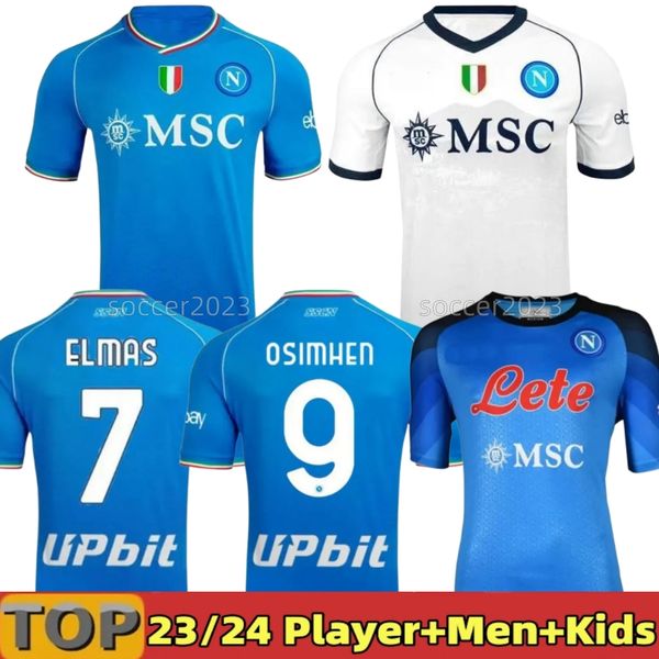 

23/24 maglia napoli soccer jerseys kids kit naples football shirt christmas valentine's day halloween special european 3rd third fouth, Black;yellow