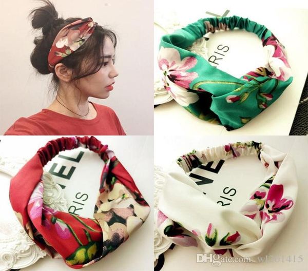 

classic colorful headband bohemian ed knotted hair bands turban bandage bandanas hair scrunchies2831991