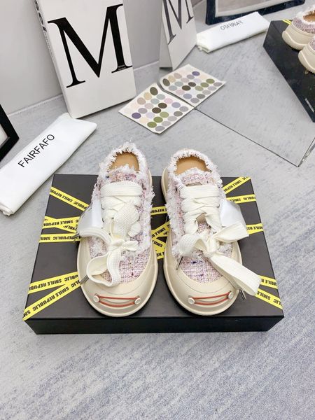 

canvas casual shoes men women smilerepublic sr street chunky sole platform sneaker black vintage mule multi-color cream yellow pink green ma