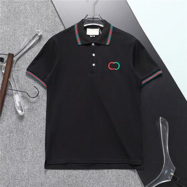 

mens polo shirt designer polos shirt summer polos designer new women's luxury tees holiday short sleeve fashion casual monogram print g, White;black