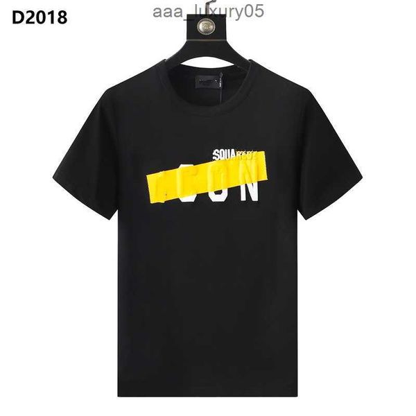 

23ss italy men tshirt design icon gg tee streetwear letter print tshirts shorts mens women hip hop harajuku polo shir dsquare d2 dsqs dsq2s, White;black