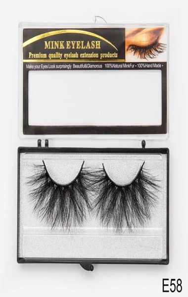 

25mm mink cils 3d eyelashes 100 cruelty lashes handmade reusable natural eyelash false lash makeup8436701