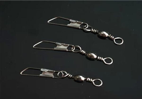 

200pcs1lot 6 8 10 swivel connector high strength stainless steel fishing gear connector rolling swivel fishing gear high quali5928623