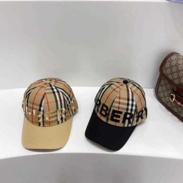 

designer ball caps burbreryss hat star net red b letter baseball cap mens and womens four seasons general duck tongue fashion versatile suns, Blue;gray