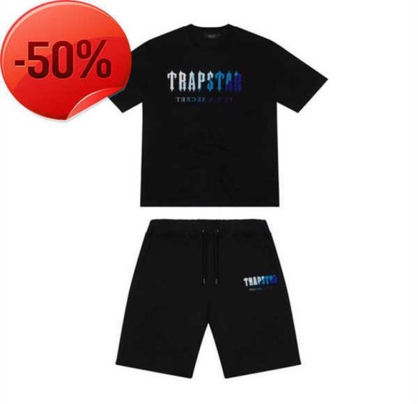 

men039s tshirts 23ss new men039s t shirt short sleeve outfit chenille tracksuit black cotton london streetwears2x9593056, White;black