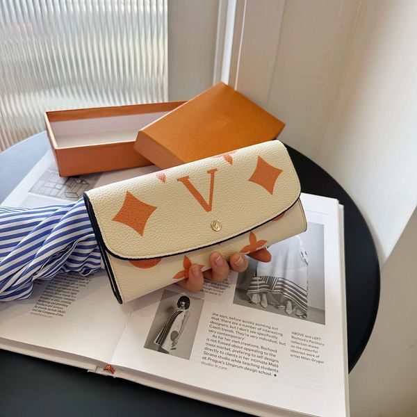 

fashion designer wallets luxury louise purse clutch bags highs quality vutton flower letter coin purses men women viuton card holders with o, Red;black