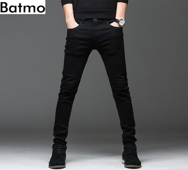 

batmo 2019 new arrival casual slim elastic black jeans men men039s pencil pants skinny jeans men 2108 cx2007011692814, Blue