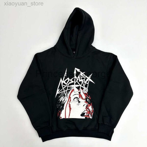 

men's hoodies sweatshirts men's hoodies sweatshirts new luxury 2023 carti whole destroy lonely pullover hoodies hoody hooded sweat, Black