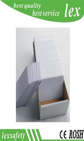 

100pcs per lot fm11rf08 1356mhz 1k blank rewritable mf cards f08 chips inside printable fudan iso14443a chip blank rfid card2539025